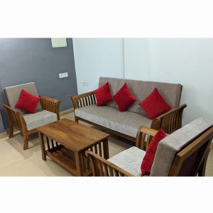 Ederson wooden sofa set