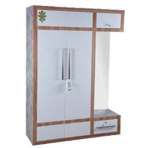 Wardrobe WD 310 Marble White