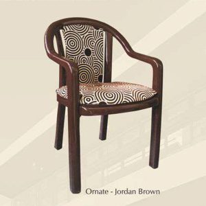 Ornate- Jordan Brown Chairs