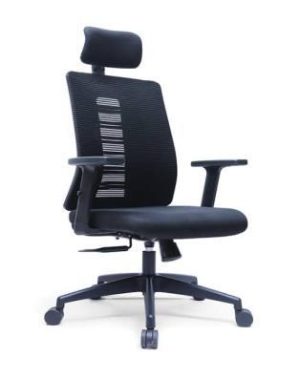 POSH BLACK HB OFFICE CHAIR