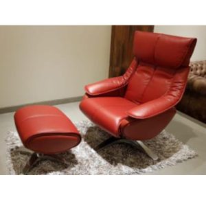 RECLINER REXINE (RED, YELLOW, CAMEL)